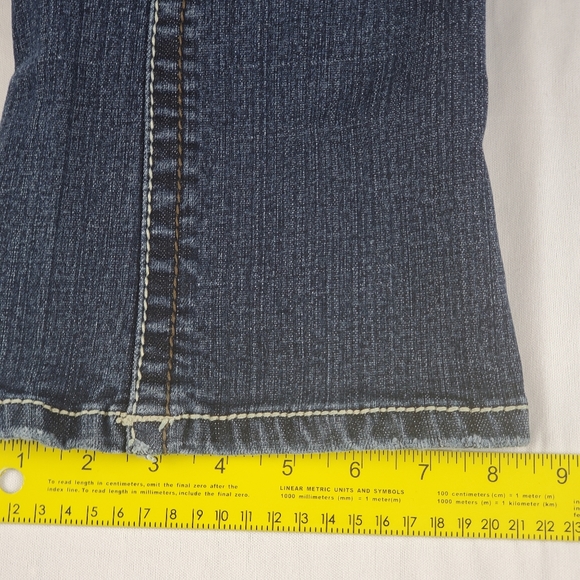 A.N.A Jeans Womens Size 4 Flap Pockets Mid Rise Bootcut Medium Wash Waist 28" - Picture 8 of 10